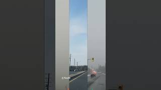 Same Road in 3 Different Weather Markham Canada | #Shorts