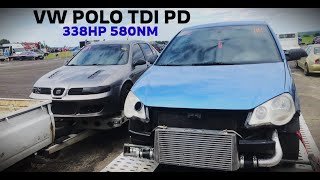 VW POLO 1.9TDI PD 338HP 580NM 3.0BAR BOOST and SEAT IBIZA TDI PD 280HP @ CZ - SK|VORY TDI