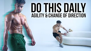 Agility, Change of Direction & Speed Workout At Home (Follow Along)