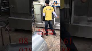 Tủ hấp cơm bằng điện 200kg - Tủ hấp cơm công nghiệp - Tủ hấp thực phẩm - Tủ hấp giò chả bánh bao