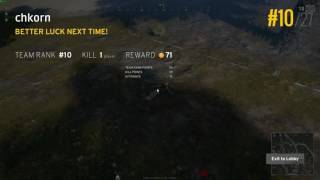 how to lose the AWM