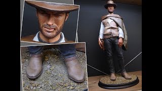 Custom Painted 1/4 Scale Statue - Man With No Name (Clint Eastwood)