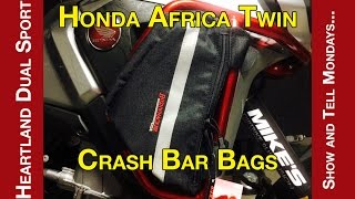 Honda Africa Twin Crash Bar Bags, Under $100 Bucks, More Like $35.00