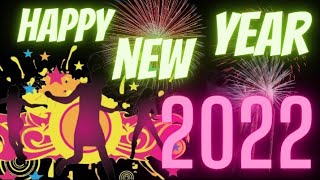 Happy New Year 2022 Animation Good bye 2021 and  Welcome 2022 | New Year WhatsApp Status 2022