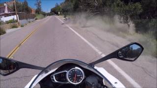 Yamaha R3 Crash Palomar Mtn.