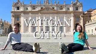 Visiting the VATICAN CITY + hostel update