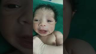 New born baby immediately after birth #baby videos@