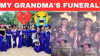 MY GRANDMA'S FUNERAL VIDEO🕊️💔😭😢