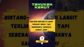 Tahukah Kamu, Cara Astronom Mengukur Jarak Bintang? #astronomi #tatasurya #galaksi