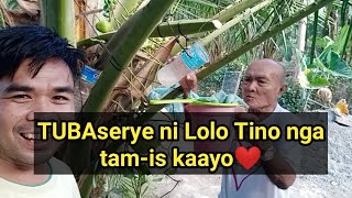 Na miss niyo ba si Lolo Tino? Iyang daily routine ❤️