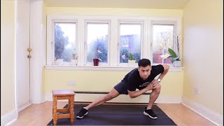 Home Exercises - Side Lunges Progression