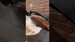 Pressure washing ASMR #asmr#satisfying#shorts#shortsfeed#reel#foryoupage#cleaning#diy#smallbusiness