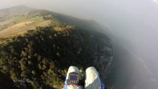 Paragliding   Hochnebel am Monte Baldo