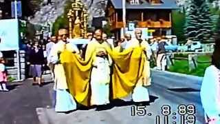 Macugnaga processione di ferragosto 1989