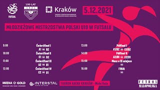 Młodzieżowe Mistrzostwa Polski U-19 w futsalu kobiet - 3 dzień (5.12.2021)