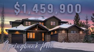 Inside a $1,459,900 LUXURY Estate Home In Calgary's Springbank Hill - Property Tour