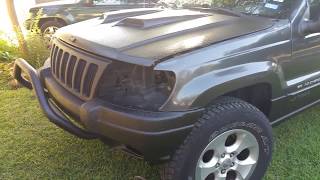 T-Rex spray liner part 3 ( Jeep Cherokee lower body panels )