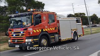 SAMFS Scania P360 pumper Elizabeth #331 responding to 3-car crash