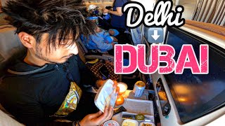 Delhi to DUBAI Airport Immigration For Indian | Emirates Flight Episode 2