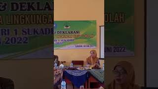 sosialisasi dan deklarasi PBLHS di Sasuta