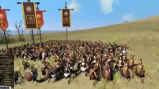 TOTAL WAR ROME 2 : ROME vs  MACEDON