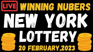 New York Evening Lottery Results - Feb 20, 2023 - Numbers - Win 4 - Take 5 - NY Lotto - Powerball