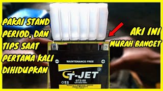 Cara Mengisi Aki Kering Motor Secara Benar dengan Stand Period dan Tips Pertama Dihidupkan