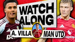 ASTON VILLA 0-0 MAN UNITED PL GW8 | LIVE STREAM WATCHALONG