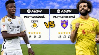 Fotbaliștii de parte stângă VS Fotbaliștii de parte dreaptă... în FC 24 🔥