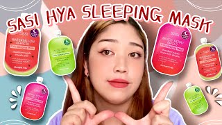 กู้หน้าพังให้กลับมาปัง Sasi HYA Sleeping Mask ล็อกความชุ่มชื่น 24 ชั่วโมง | Brightbnp