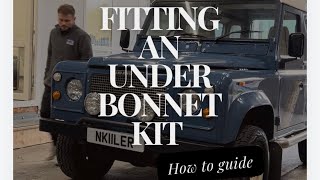 Fitting a Noisekillers under bonnet soundproofing kit