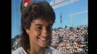 Tennis: Internazionali d'Italia 1989 - Incontro Gabriela Sabatini vs Laura Lapi (frammento)