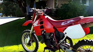 I bought another Honda CR500!