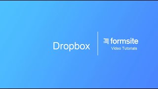 Send files and results to Dropbox from your online form