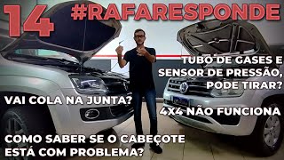 AMAROK: O SONHO VIROU PESADELO! COMO SABER SE O CABEÇOTE ESTÁ COM PROBLEMA? #RAFARESPONDE 14