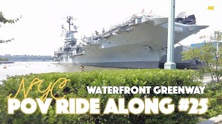 NYC POV Ride Along #25 | Waterfront Greenway