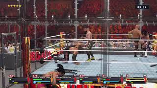 6 Man Hell In A Cell Ironman Match For Double Championship