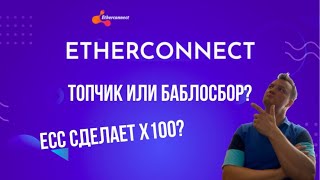 Etherconnect. Какие риски и сколько может проработать проект. Обзор проекта и пополнение кабинета.