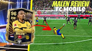 This Tots " RW " Is A Cheat Code | Malen Review || Ea Fc #fcmobile