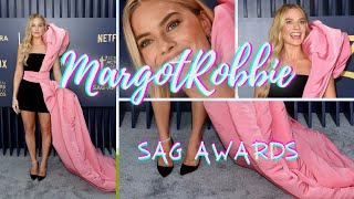 MargotRobbie at the SAG Awards #margotrobbie #barbie