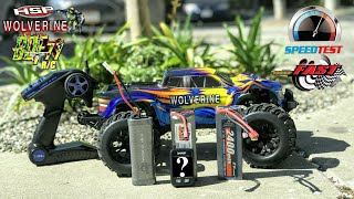 HSP 94701 Wolverine Speed Test  NiMH Battery | How To Setup Esc For 2s and 3s Lipo Battery