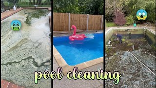 Satisfying Pool Cleaning TikTok Compilation #11 ✨ | Vlogs from TikTok