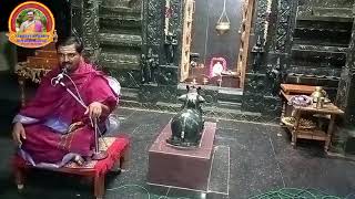 Shiva Panchakshari Stotra (bhajana) At Shri Kashi Peetha Veda Patashala Kishannagar-Shadnagar