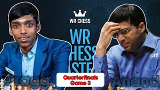 PRAGGNANANDHA VS VISHY ANAND | WR Chess Masters 2024