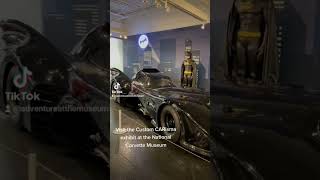 I am Batman! The BatMobile Visit the Custom CARisma exhibit at the National @corvettemuseum!