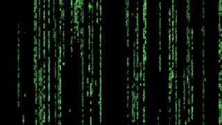 The Matrix Trilogy Screensaver, low density