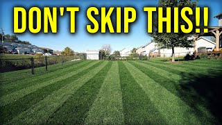 The MOST IMPORTANT Time For Your LAWN IS NOW // Cool Season Fall Lawn Care Tips