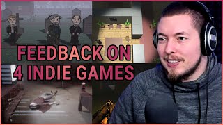 4 EXCELLENT INDIE GAMES! 😎 | Indie Game Feedback | 4 Random Indie Games | Dani Krossing