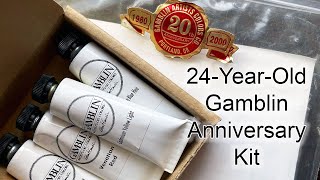 24-Year-Old Gamblin Oil Paint Anniversary Kit - 20 Years from the Year 2000