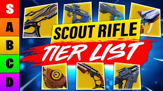 I Ranked Every EXOTIC Scout Rifle in a Tier List